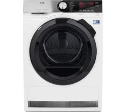 AEG AbsoluteCare T8DSC949R Heat Pump Tumble Dryer - White